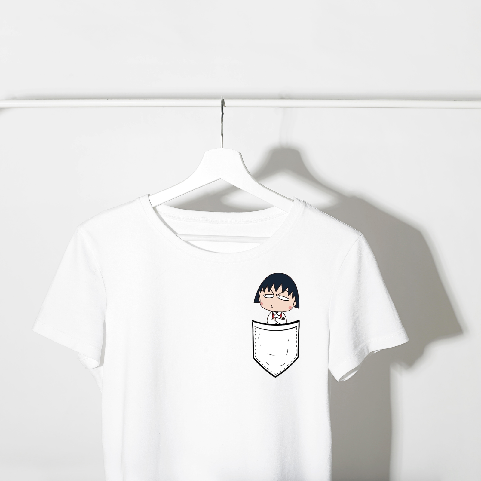 Pocket Maruko Chan Tee – “Not Today” Vibes