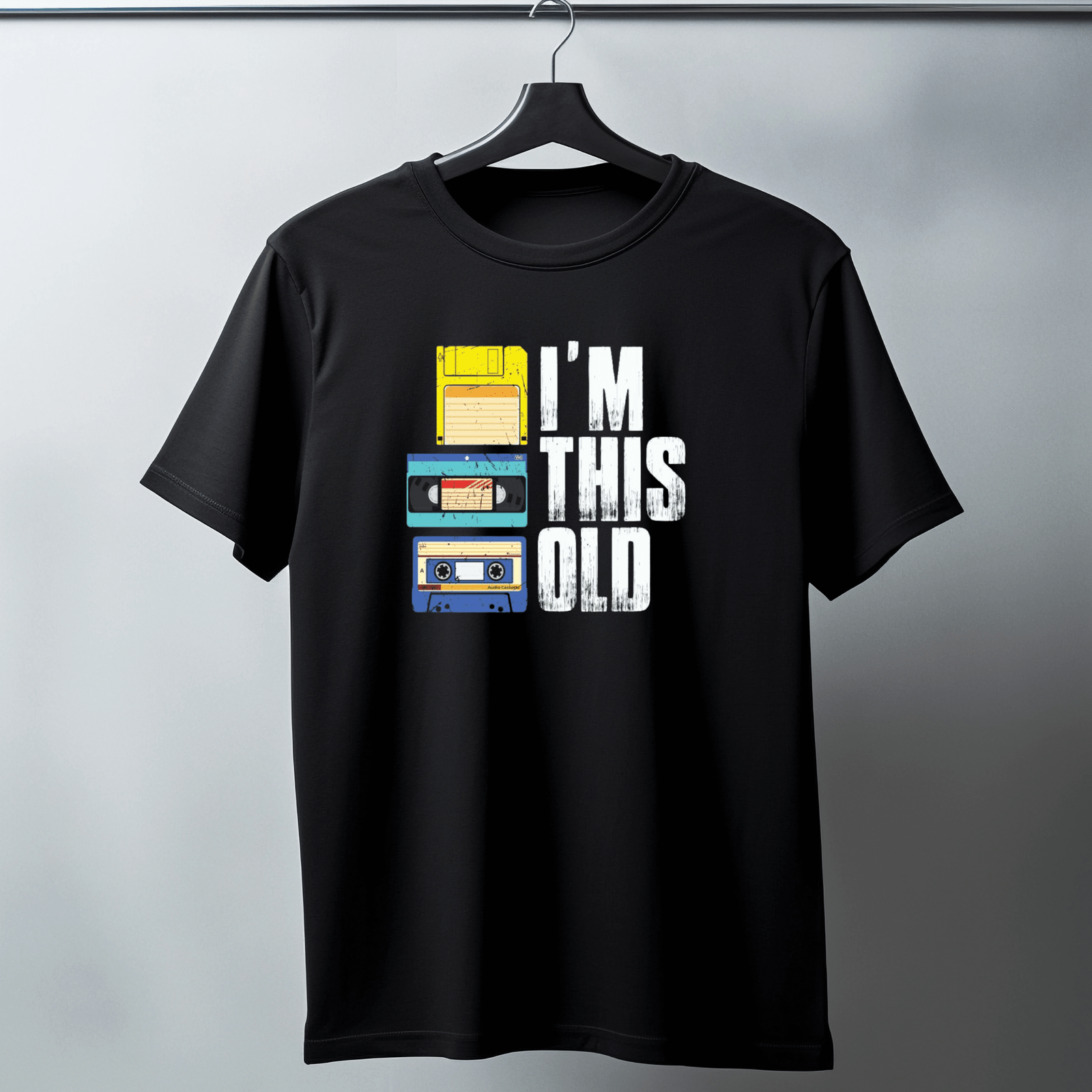 🕹️I’m This Old – Retro Memory Stack Tee