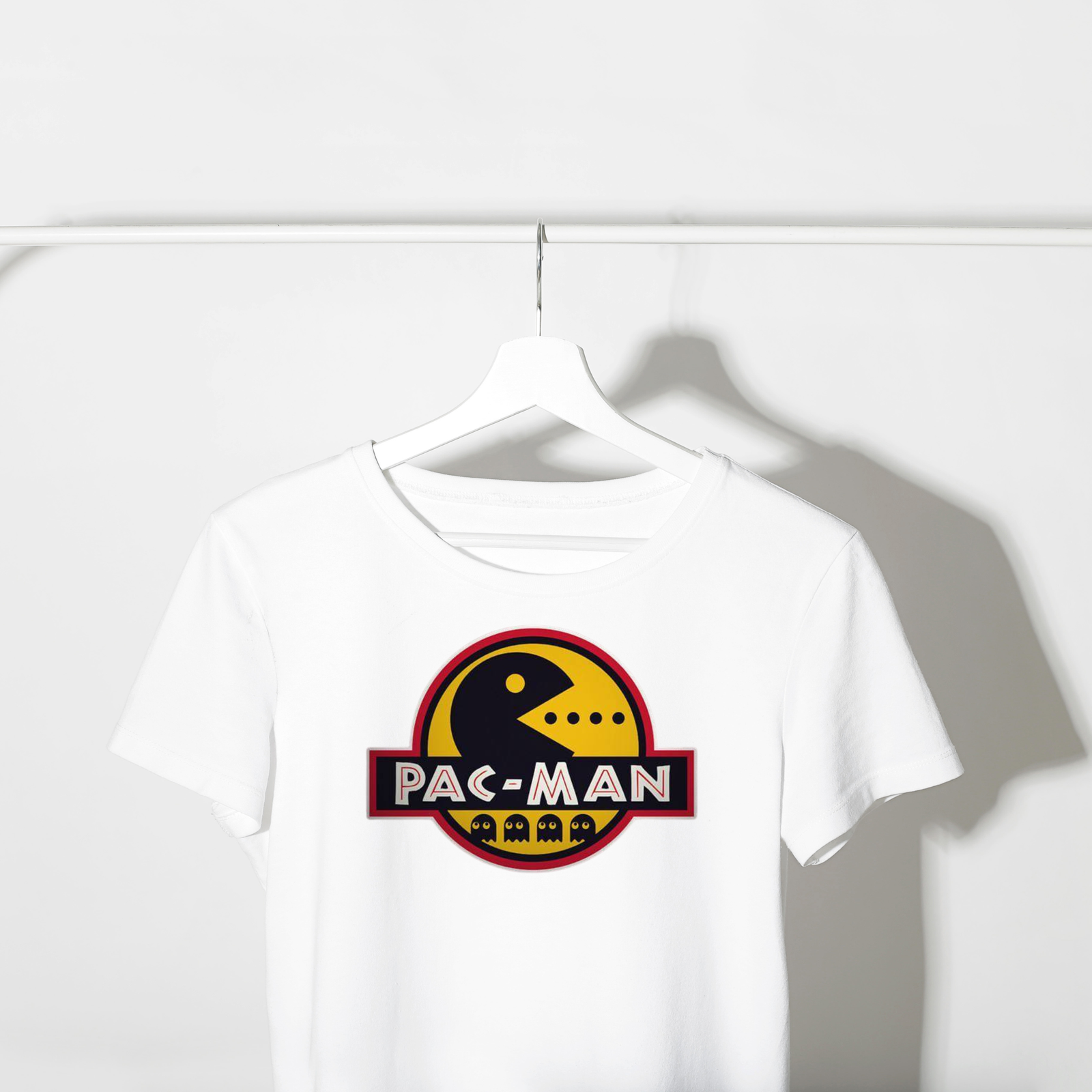 Retro Raptor Tee – Pac-Man Park Edition