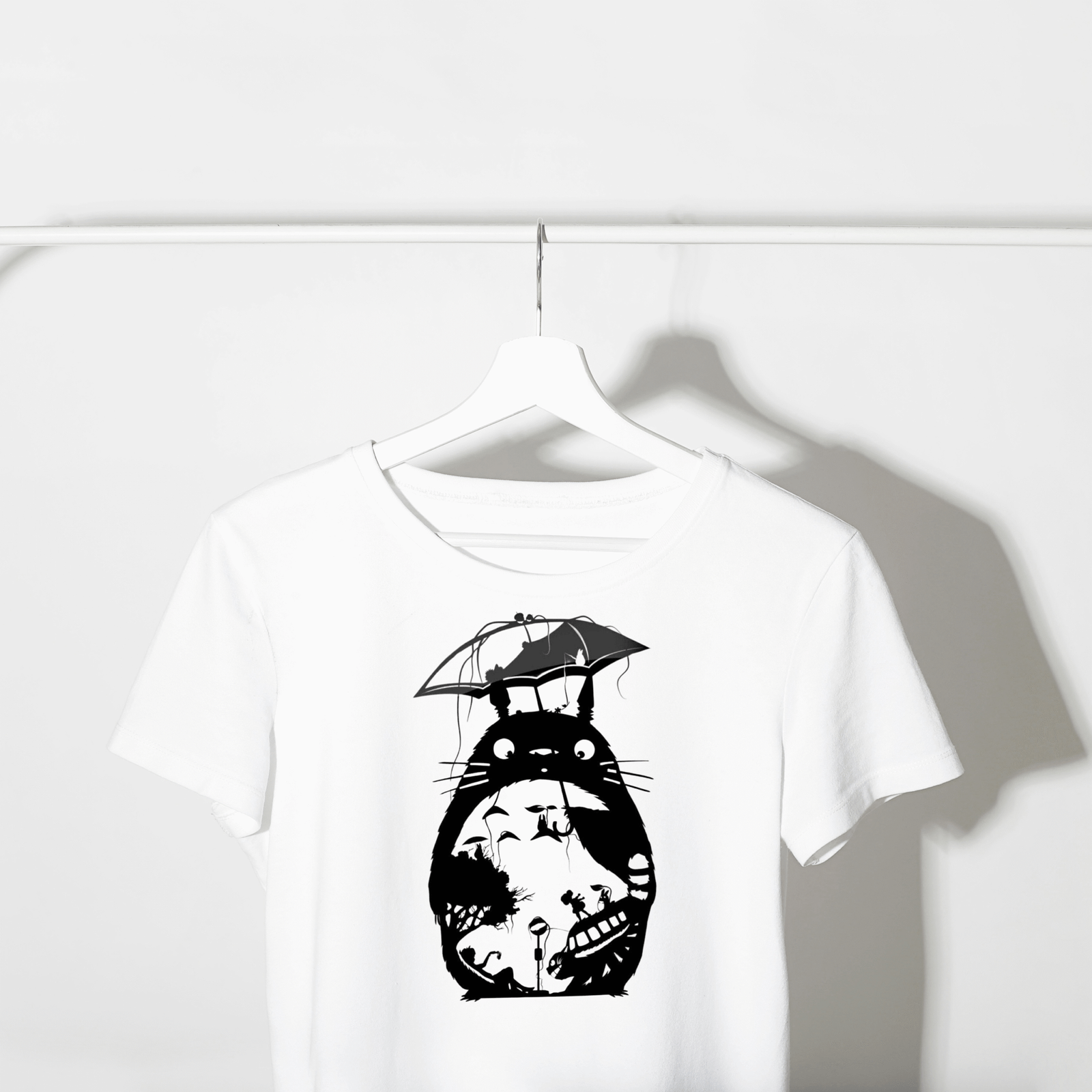 🖤 Totoro Silhouette – Forest Spirits Tee
