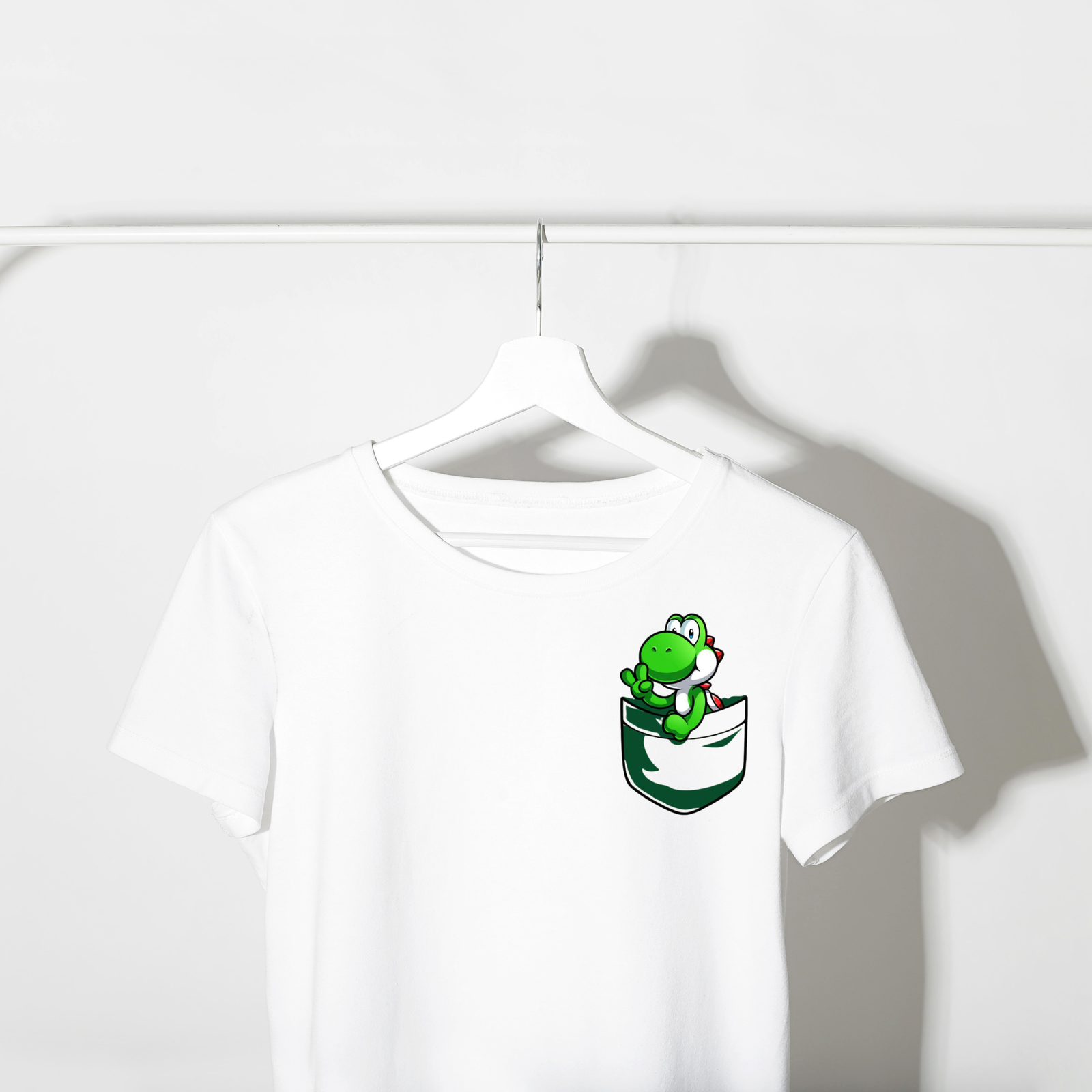 🦖Pocket Pal Tee – Yoshi Edition