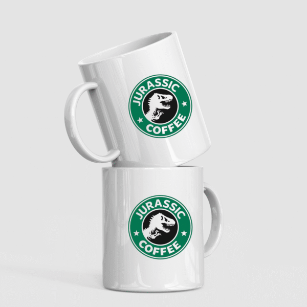 🦖 Jurassic Coffee – Dino Roar Mug